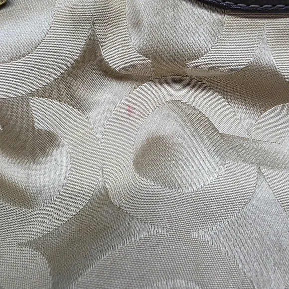 Coach Madison OP Art Sateen Sophia Satchel - Picture 4 of 16